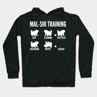 Mal-Shi Training Maltese Shih Tzu Tricks Hoodie